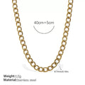 Minimalist Necklace Chain Ideal Base for DIY Pendants Charms in Gold and Silver Tone Chains