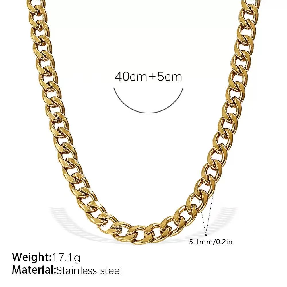 Minimalist Necklace Chain Ideal Base for DIY Pendants Charms in Gold and Silver Tone Chains