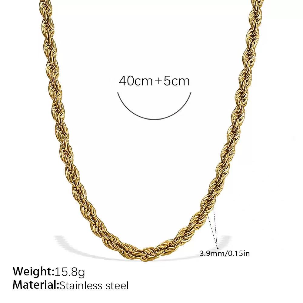 Minimalist Necklace Chain Ideal Base for DIY Pendants Charms in Gold and Silver Tone Chains