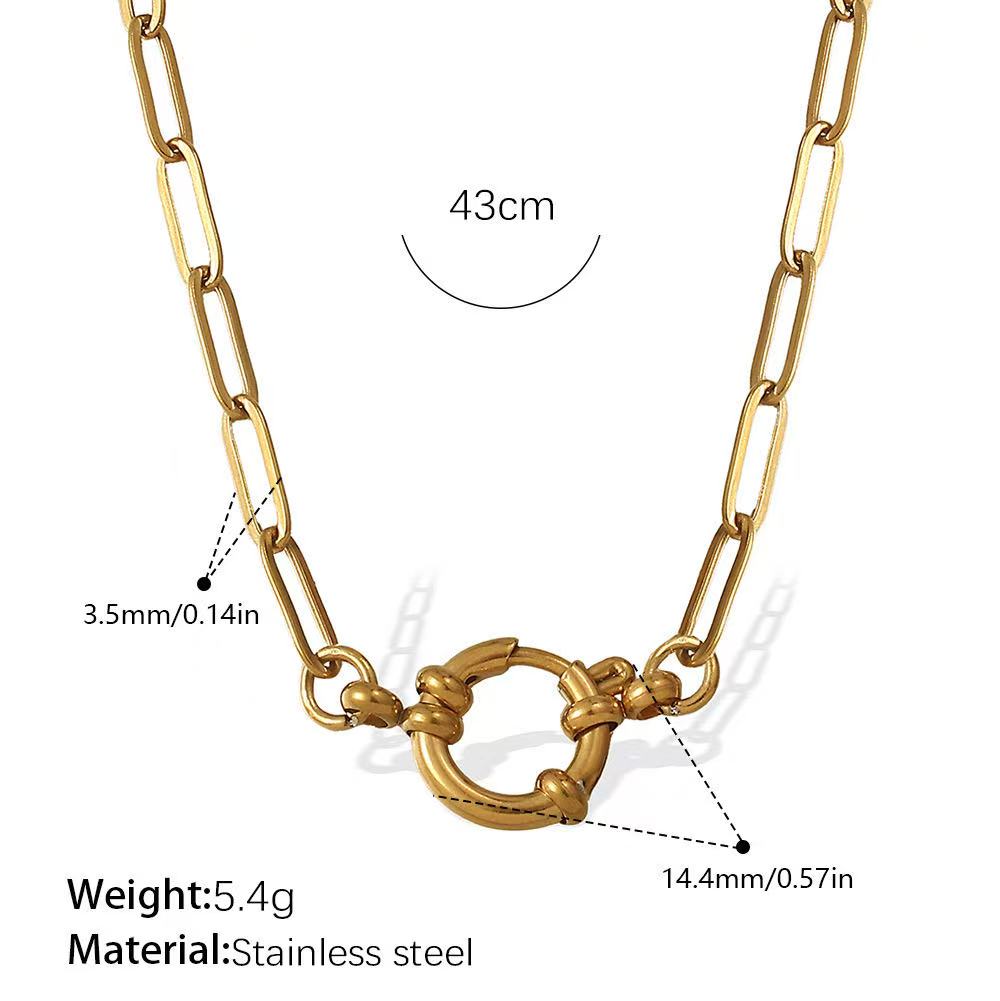 Minimalist Necklace Chain Ideal Base for DIY Pendants Charms in Gold and Silver Tone Chains