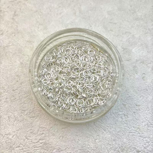 Jump Rings Set Strong Open Rings for DIY Jewelry Charms & Pendant Making Gold Plated 100 Pieces